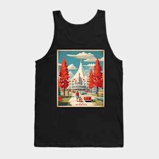 Winnipeg Vintage Retro Travel Tourism Tank Top